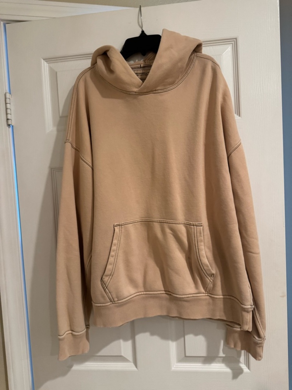 Abercrombie & Fitch Beige Crewneck Hoodie